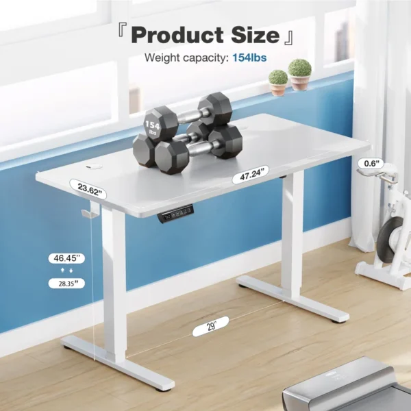 Jakyb Standing & Height-Adjustable Desk - Image 3