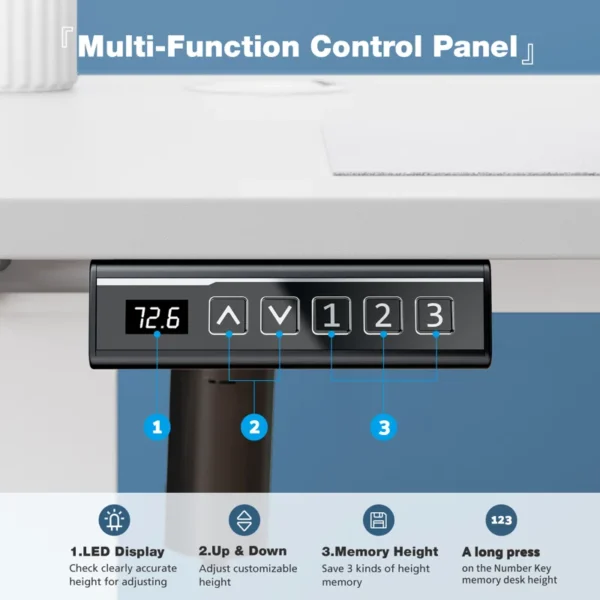 Jakyb Standing & Height-Adjustable Desk - Image 4