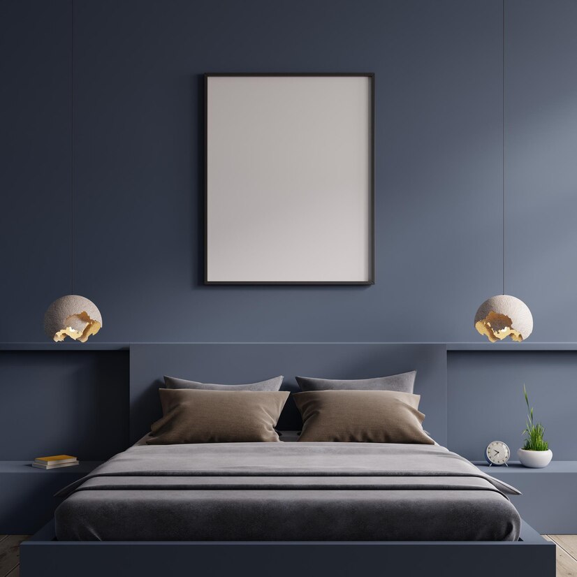 poster-mockup-with-vertical-frame-empty-dark-blue-wall-bedroom-interior_41470-5135